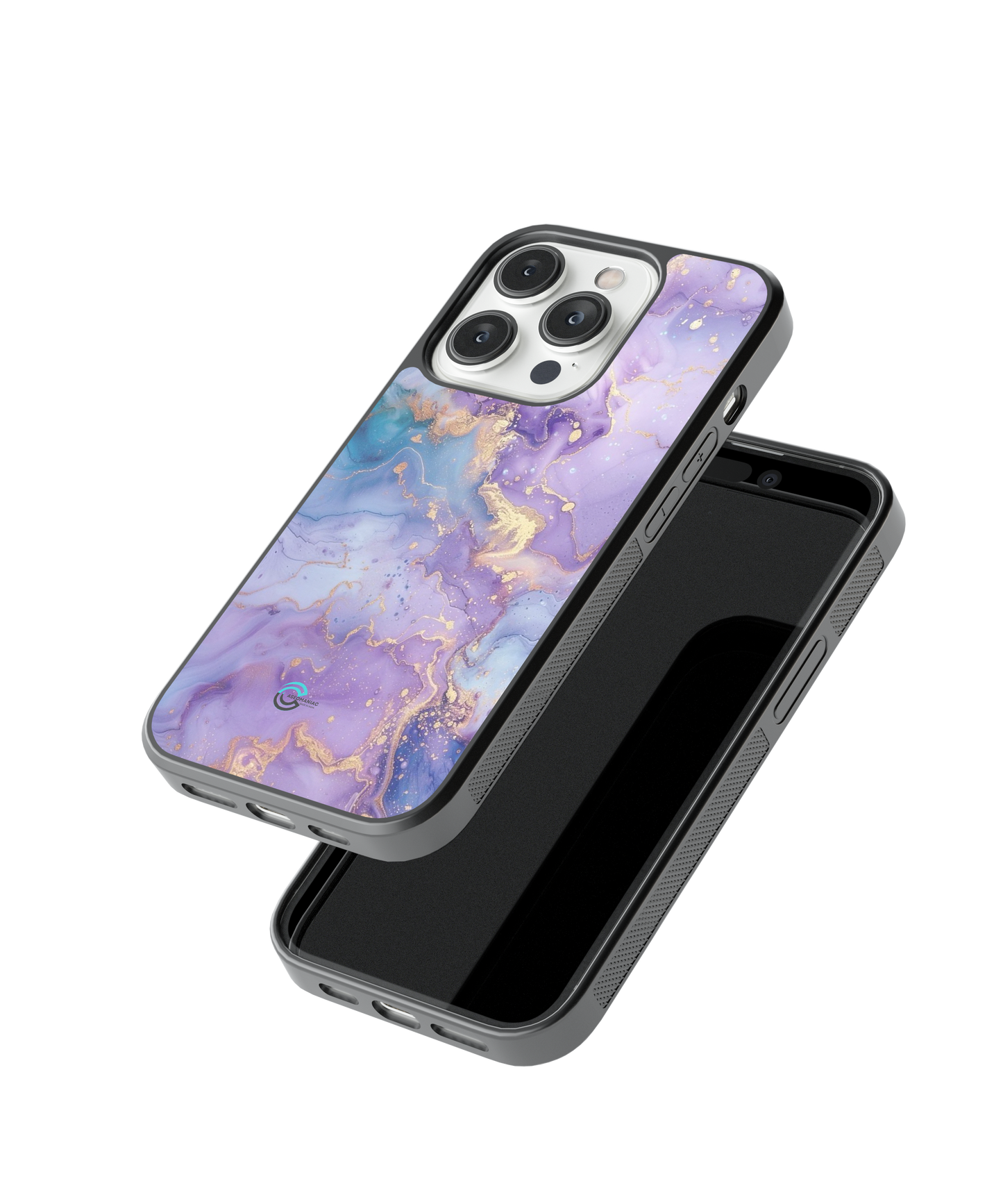 Aesthetic Glaze Marble Glass Case