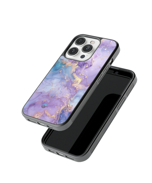 Aesthetic Glaze Marble Glass Case