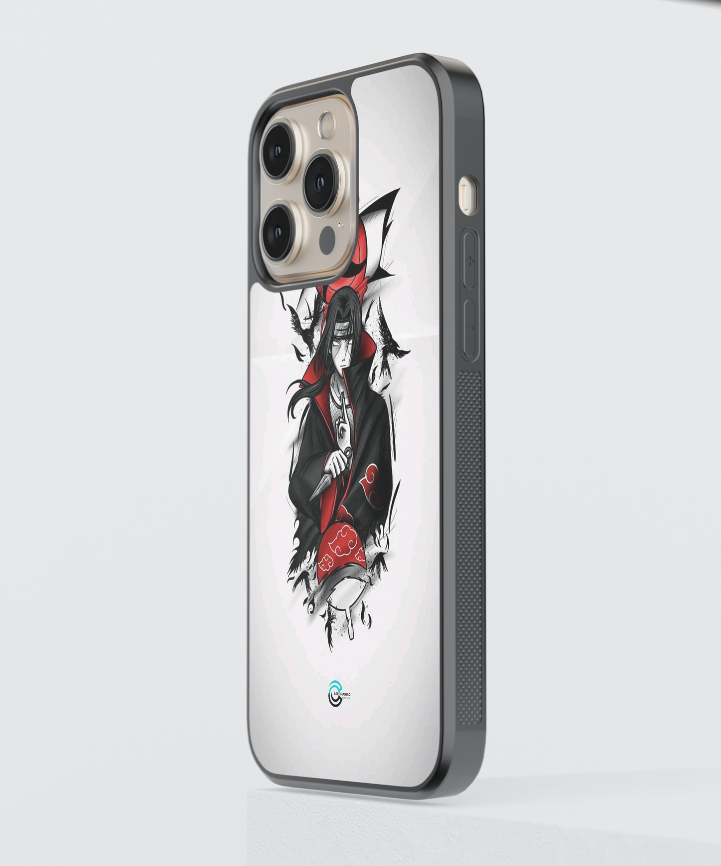 Itachi Uchiha Glass Cover