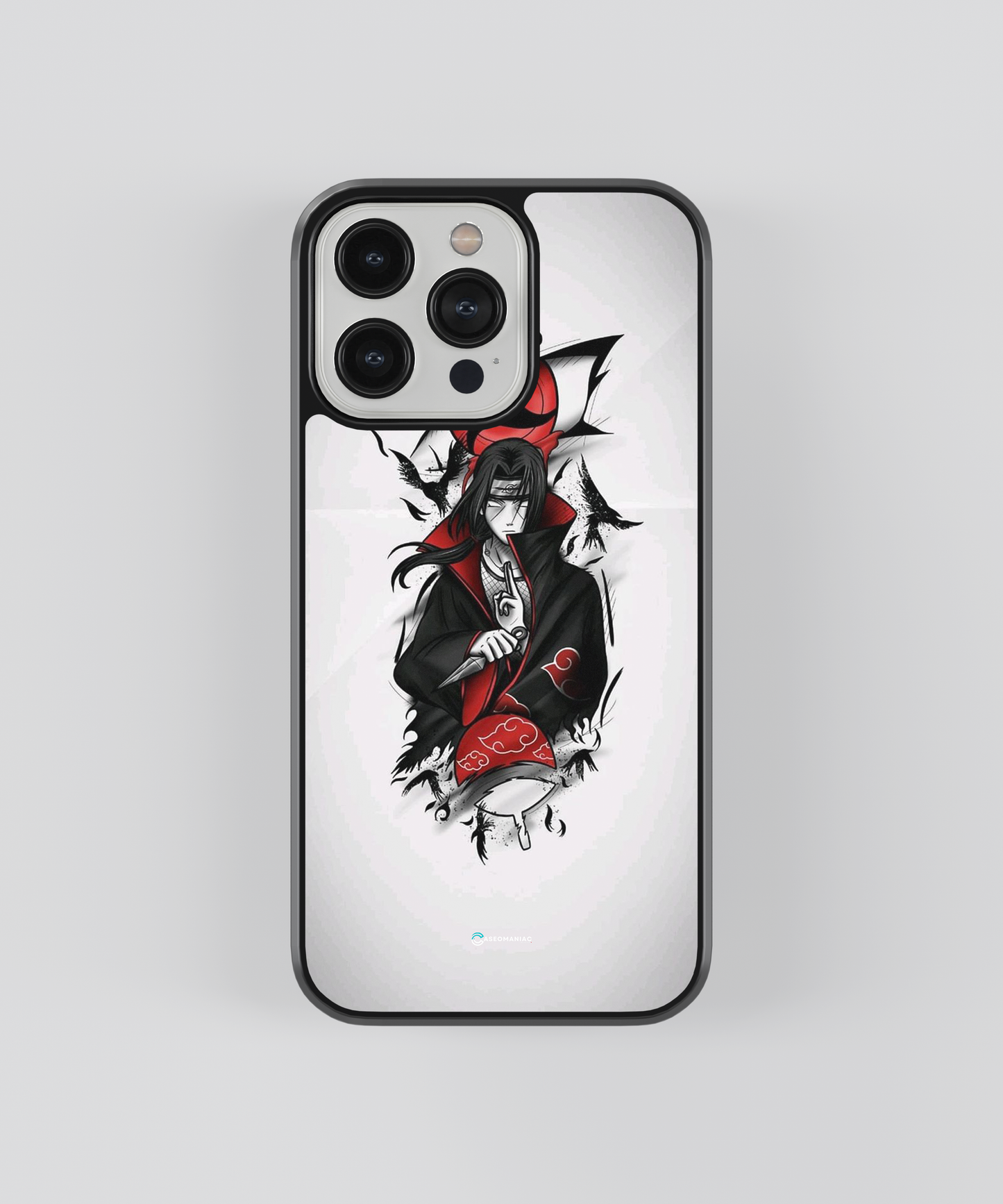 Itachi Uchiha Glass Cover