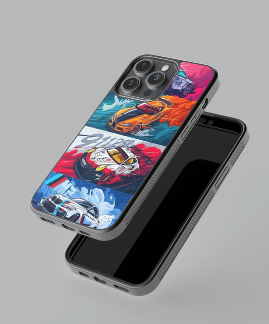 Dreamy Super Cars Glass Cover