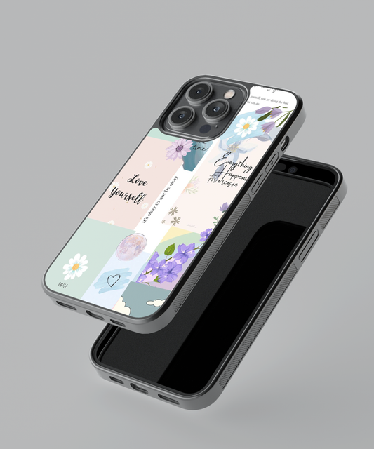 Pinteresty Aesthetic Glass Cover