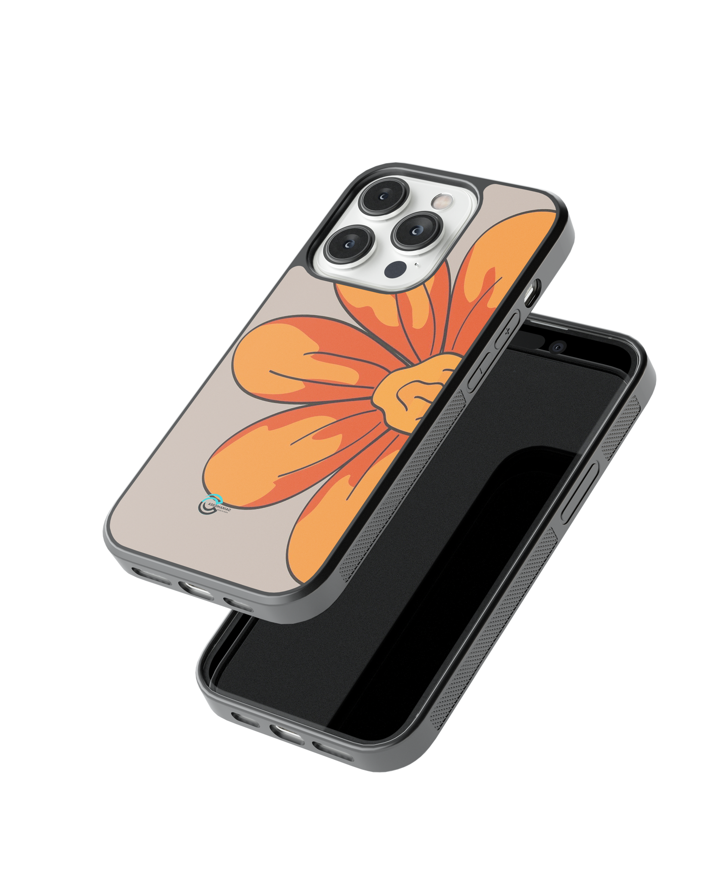 Cute Yellow Flower Glass Case