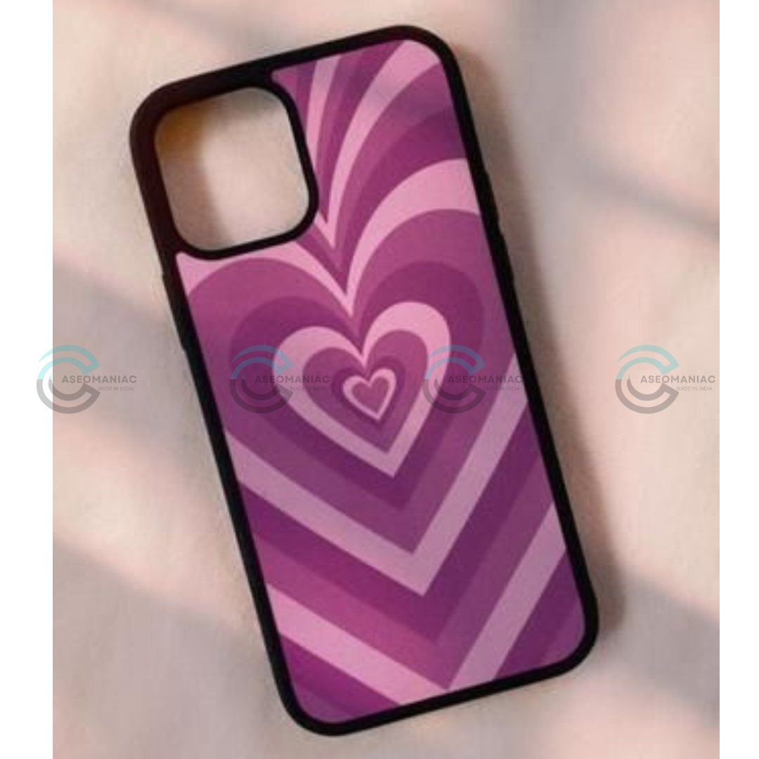 Y2K Heart Glass cases
