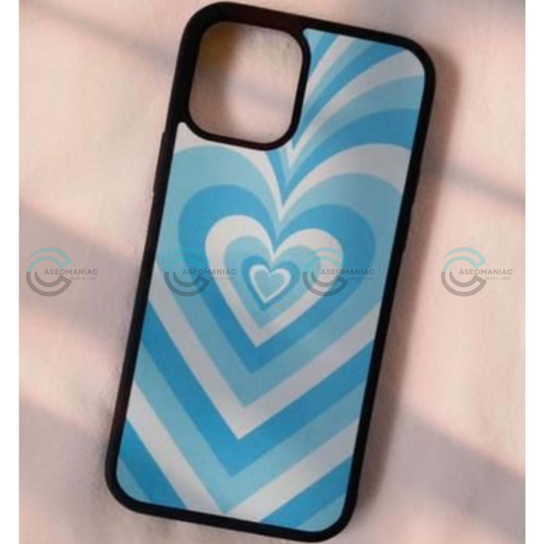 Y2K Heart Glass cases