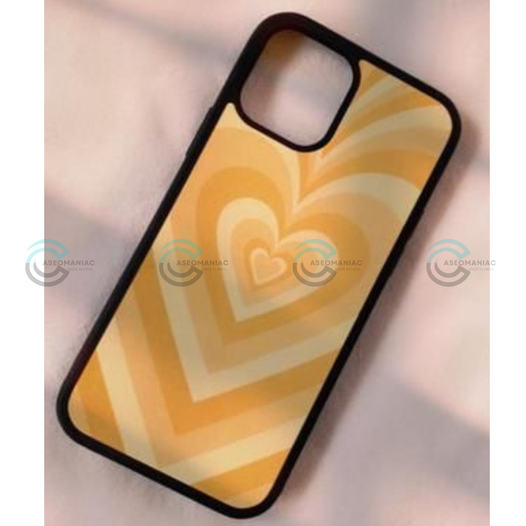 Y2K Heart Glass cases
