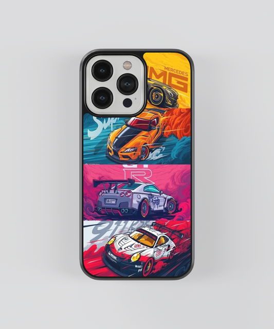 Super Cars Glass Cover