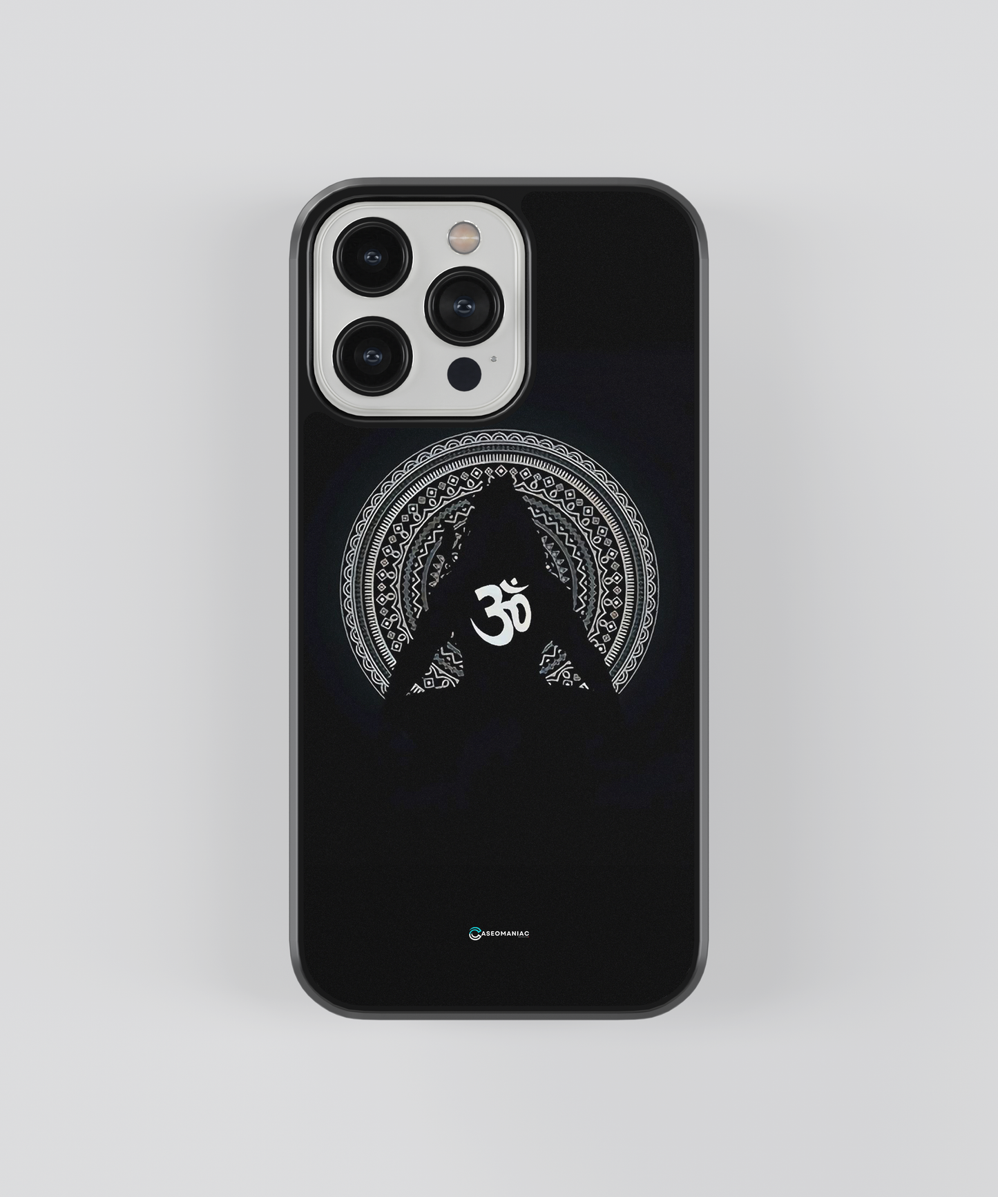 Om Namah Shivay Glass Case