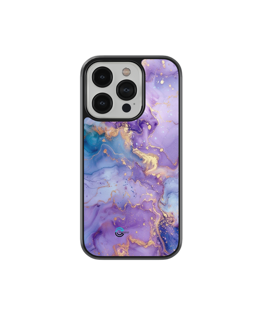 Aesthetic Glaze Marble Glass Case