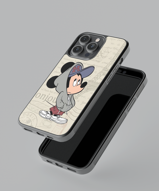 Mini Mouse Attitude Glass Cover for Girls