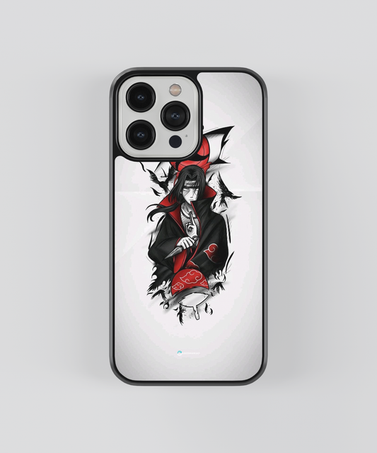 Itachi Uchiha Glass Cover
