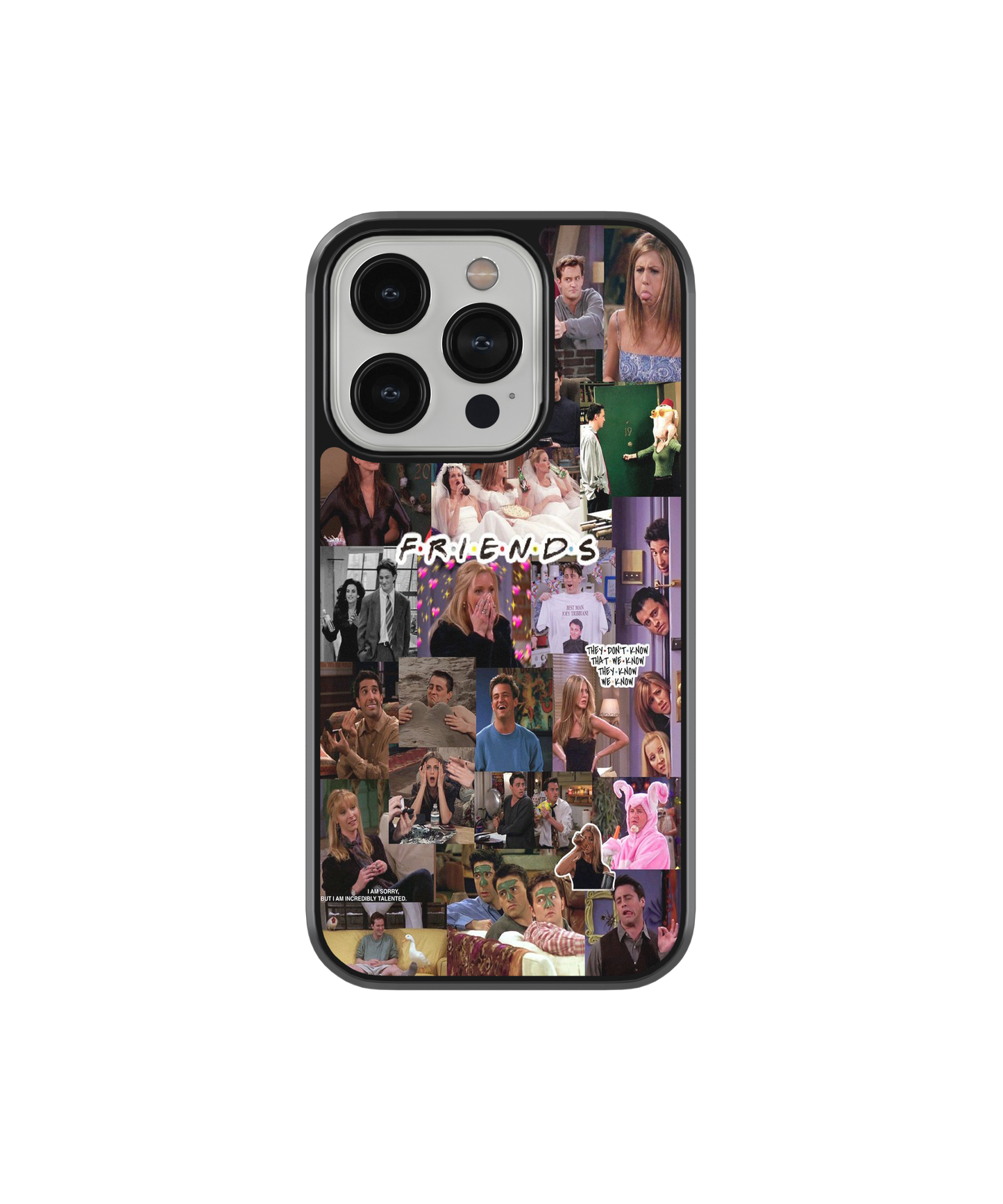 Friend Themed Glass Case