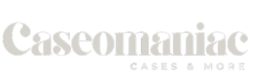 Brand name 'CasoManiac' on a white background