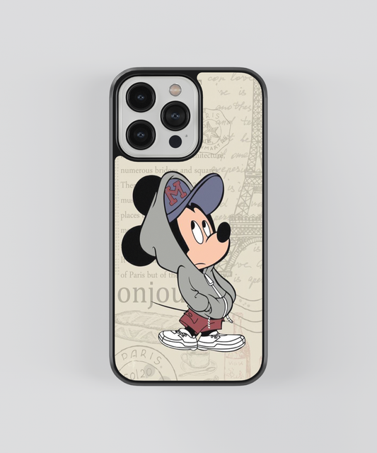 Mini Mouse Attitude Glass Cover for Girls