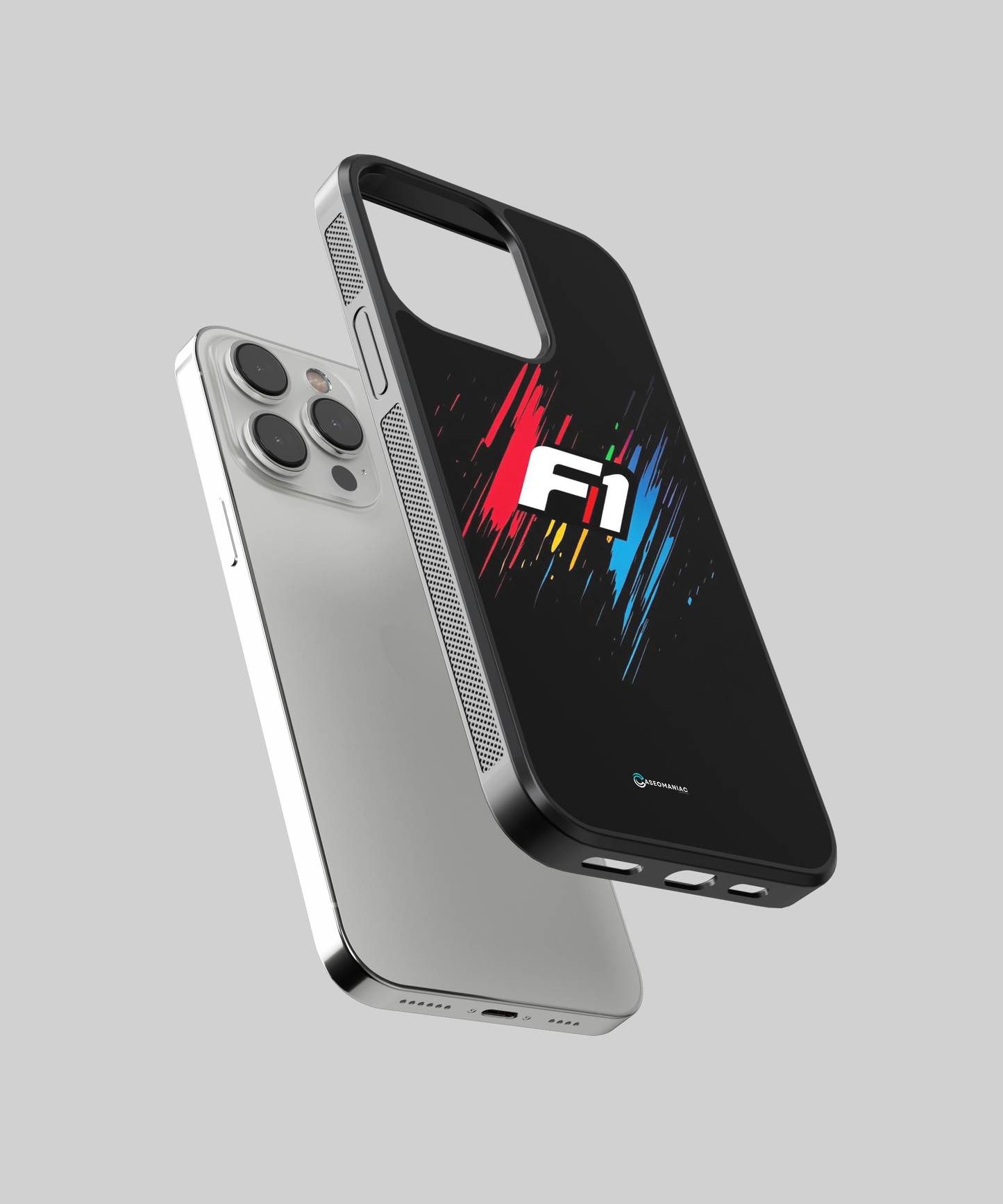 F1 Black Glass Case