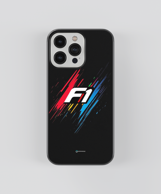 F1 Black Glass Case