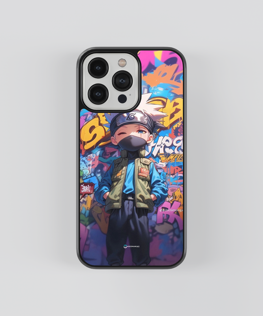 Kakashi Anime Glass Cover